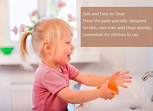 Safe and easy to clean ink pads for kids 